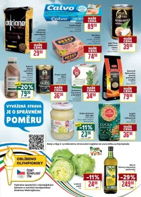 akční leták BILLA 29.10.2025-4.11.2025