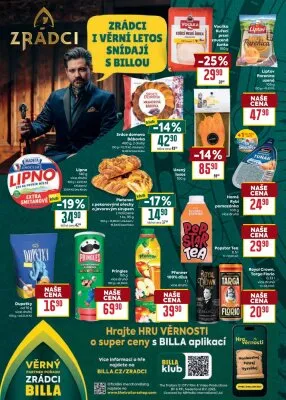 akční leták BILLA 29.10.2025-4.11.2025
