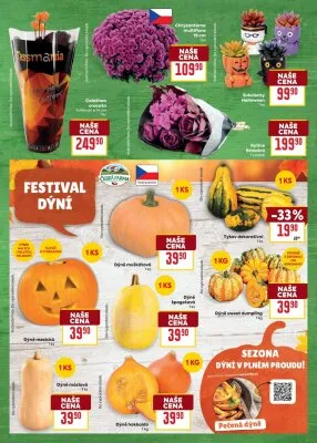 akční leták BILLA 29.10.2025-4.11.2025