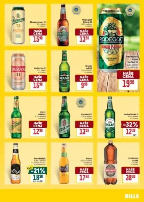 akční leták BILLA 29.10.2025-4.11.2025