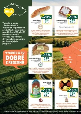 akční leták BILLA 29.10.2025-4.11.2025