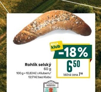 Rohlík selský