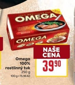 Omega 100% rostlinný tuk