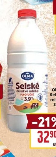 Olma Selské mléko 3,9%