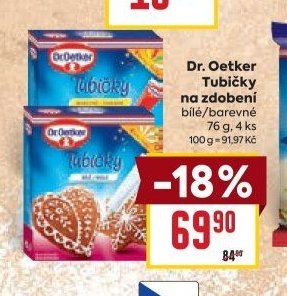 Dr. Oetker Tubičky na zdobení