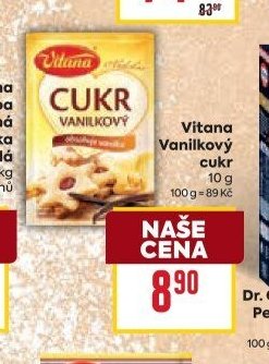 Vitana Vanilkový cukr