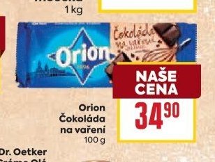 Orion Čokoláda na vaření
