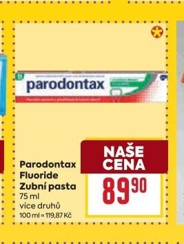 Parodontax Fluoride Zubní pasta