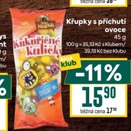 Křupky kukuřičné ochucené bez lepku Pan Křupka Rej