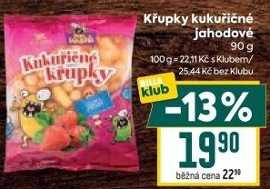 Křupky kukuřičné ochucené bez lepku Pan Křupka Rej