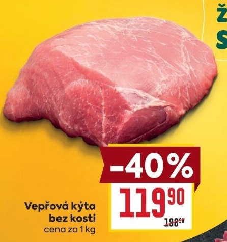 Vepřová kýta bez kosti