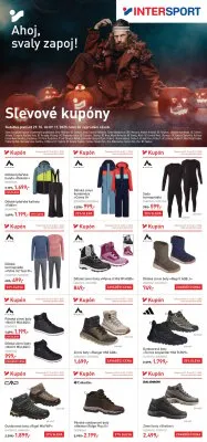 akční leták Intersport 29.10.2025-9.11.2025