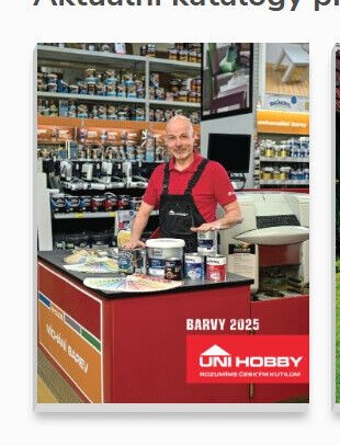 Katalog Barvy 2025 - UNI HOBBY akcniletaky.com
