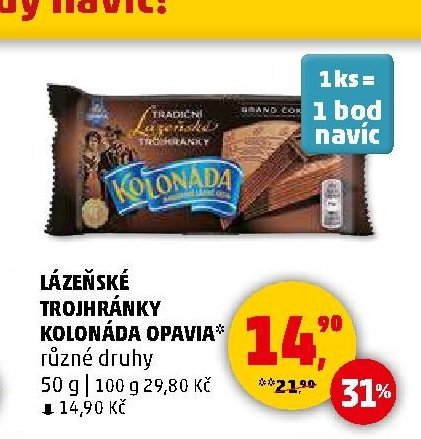 Lázeňské trojhránky Kolonáda Opavia
