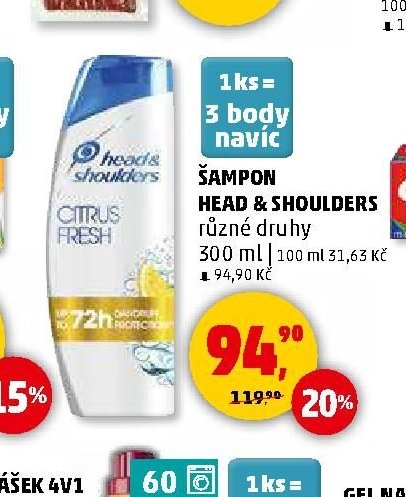 Šampon Head & Shoulders