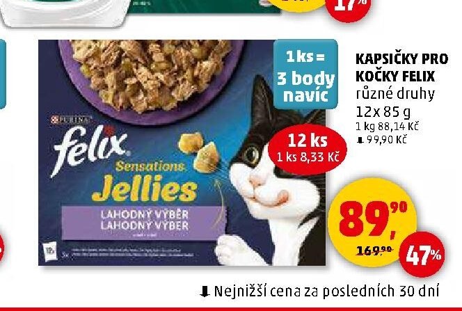 Kapsičky pro kočky Felix