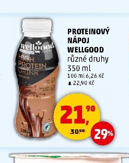 PROTEINOVÝ NÁPOJ WELLGOOD různé druhy
