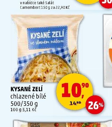 Kysané zelí 500/350 g