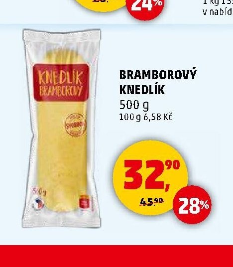 Bramborový knedlík 500 g