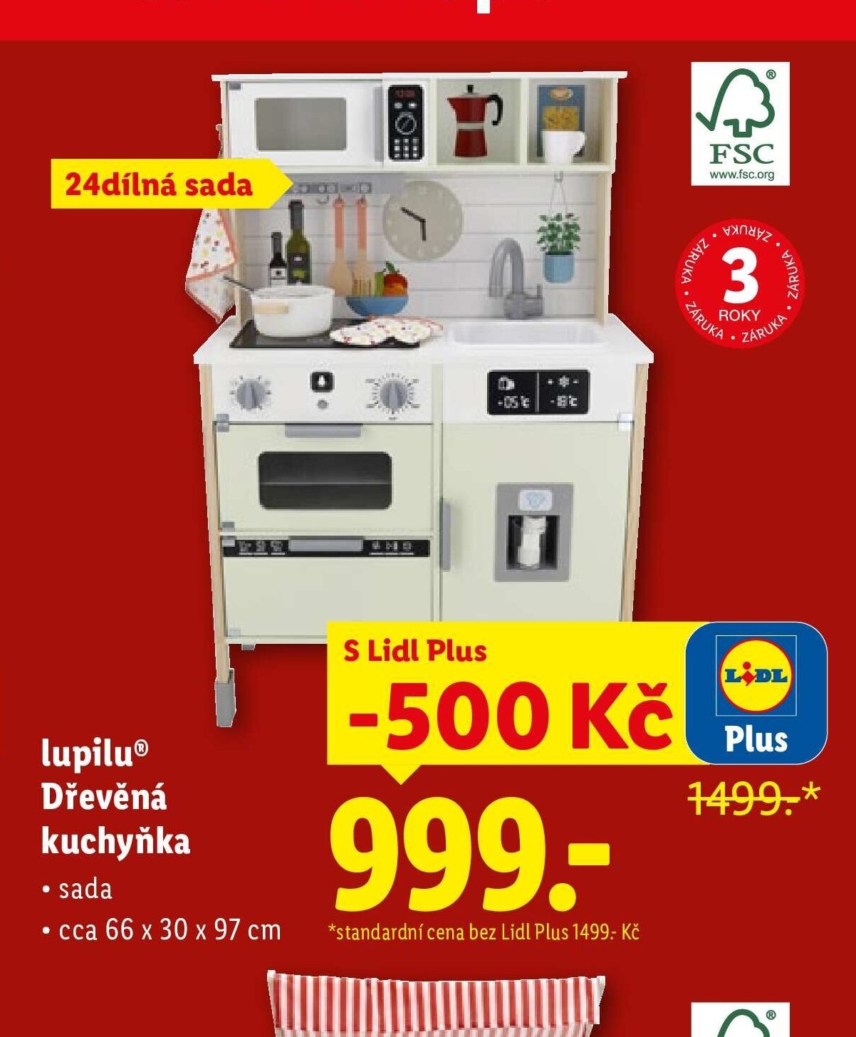 lupilu Dřevěná kuchyňka