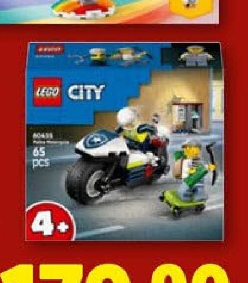 LEGO City 60455 Honička na policejní motorce - Lidl akcniletaky.com