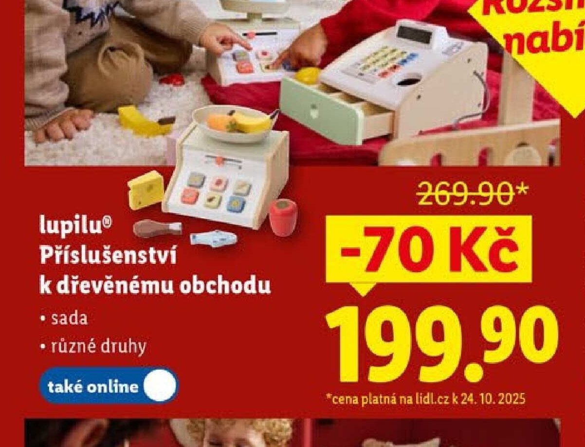 lupilu Příslušenství k dřevěnému obchodu
