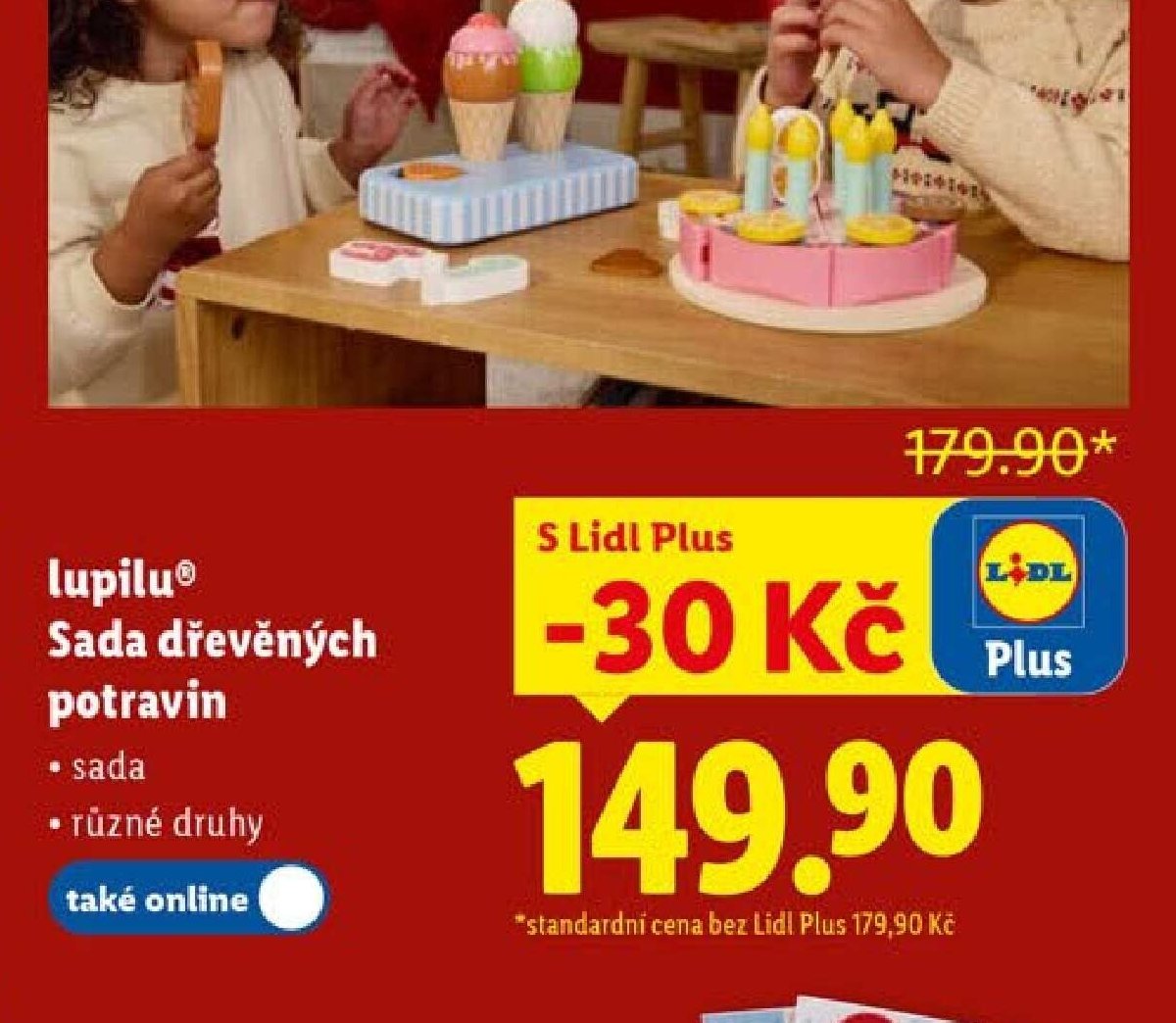 lupilu Sada dřevěných potravin