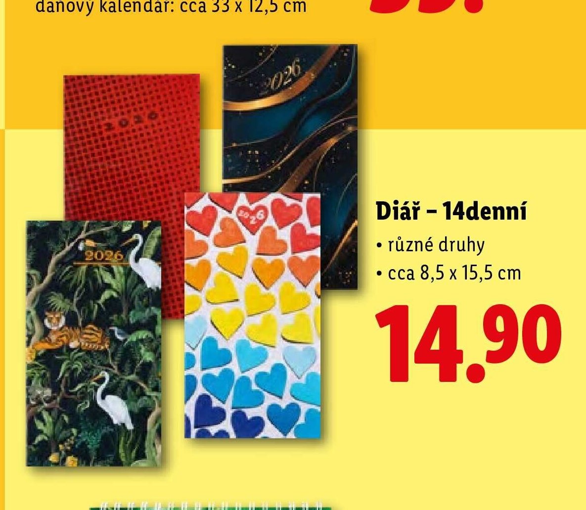 Diář - 14denní