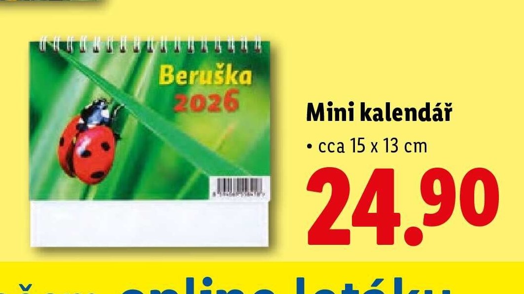Mini kalendář