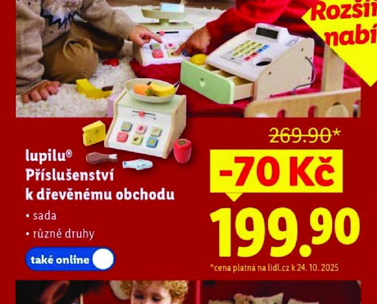 lupilu Příslušenství k dřevěnému obchodu