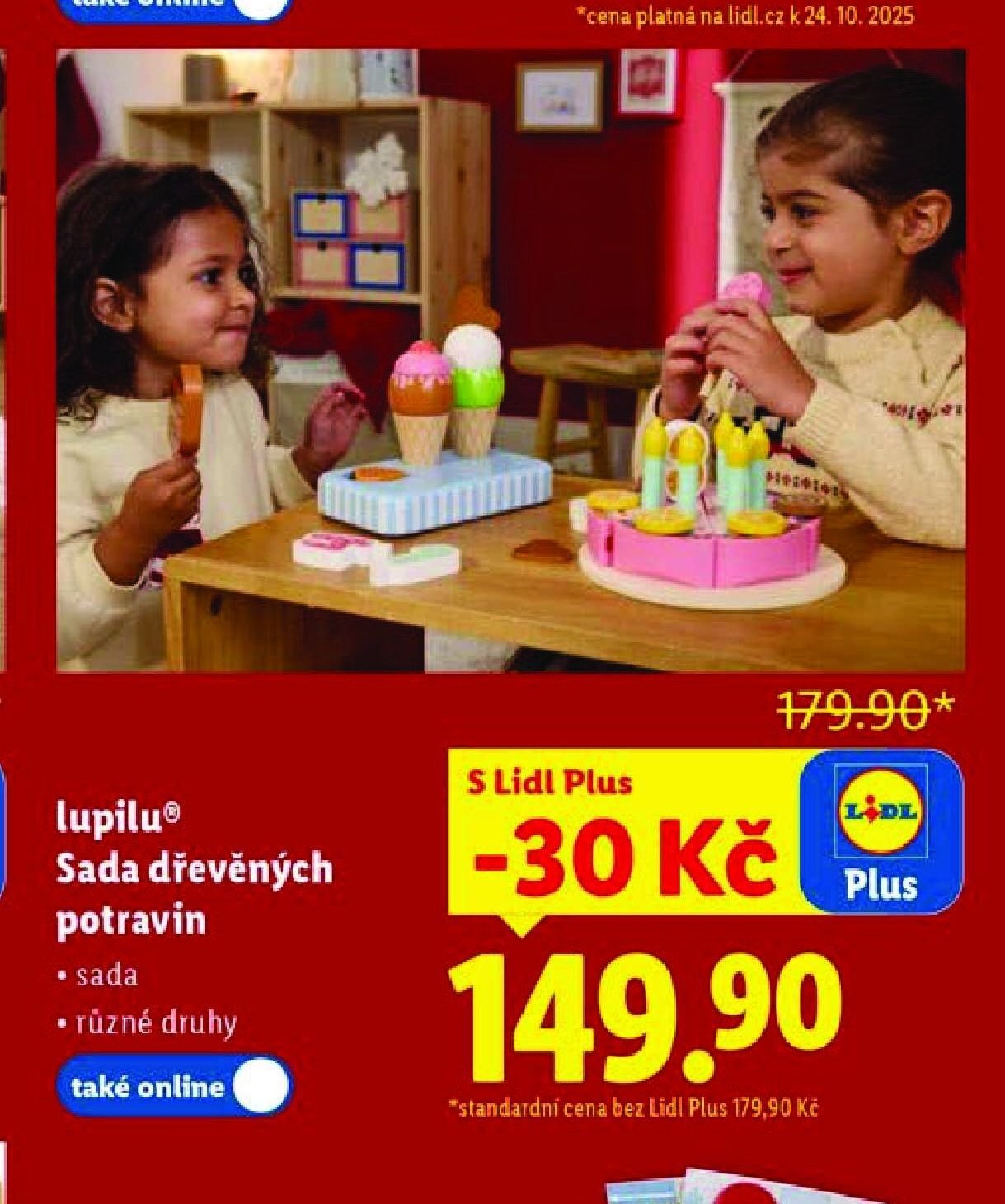 lupilu Sada dřevěných potravin