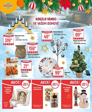 akční leták Globus 29.10.2025-24.11.2025