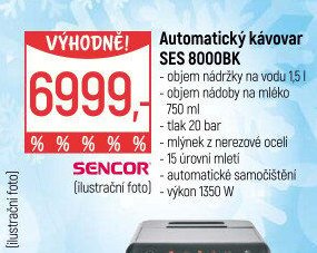 Automatický kávovar SES 8000BK