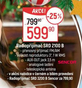 Radiopřijímač SRD 2100 B