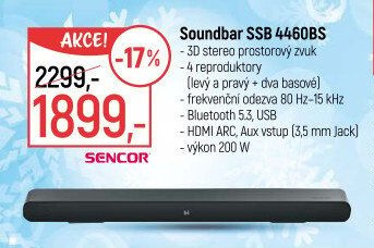 Soundbar SSB 4460BS