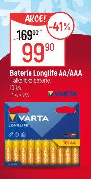 Baterie Longlife AA/AAA