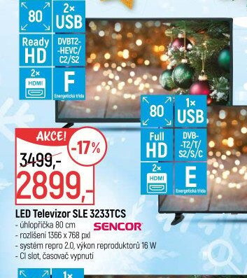LED Televizor SLE 3233TCS