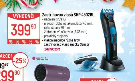 Zastřihovač vlasů SHP 4502BL