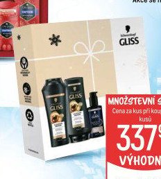 Gliss Ultimate Repair šampon, balzám a noční sérum na vlasy