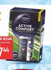 Nivea Men Active Comfort krém, sprchový gel a antiperspirant