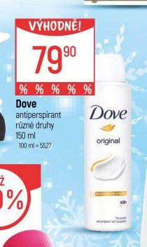 Dove antiperspirant