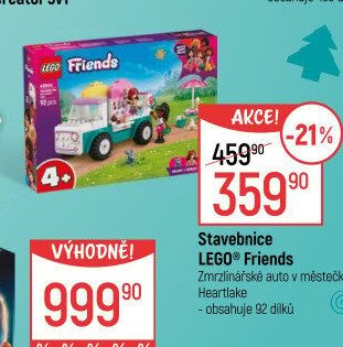 Stavebnice LEGO® Friends Zmrzlinářské auto v městečku Heartlake - Globus akcniletaky.com