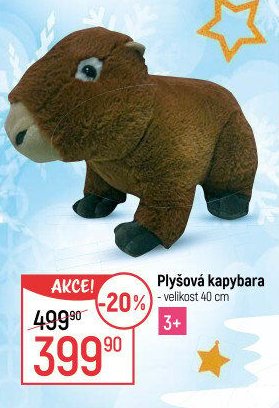 Plyšová kapybara