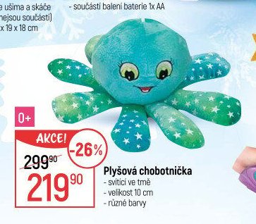 Plyšová chobotnička