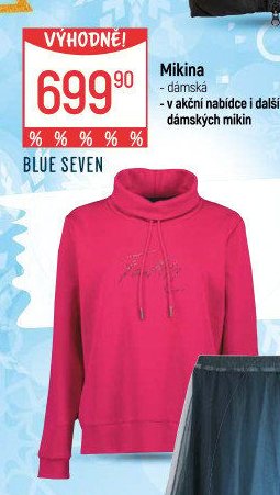 Mikina dámská BLUE SEVEN - Globus akcniletaky.com