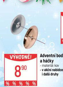 Háčky na stromeček