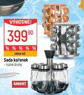 Kořenky ve stojánku Banquet