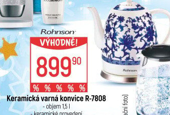 Rychlovarná konvice Rohnson R-7808
