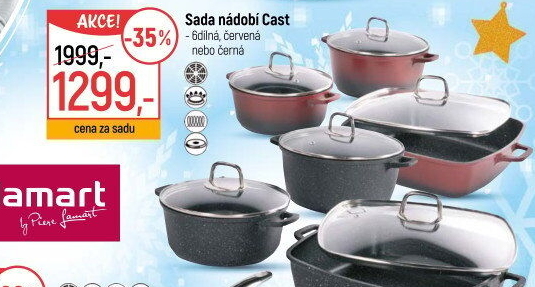 Sada nádobí Cast Lamart