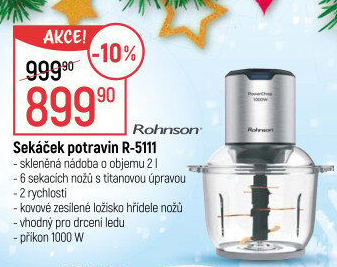 Sekáček potravin R-5111 Rohnson